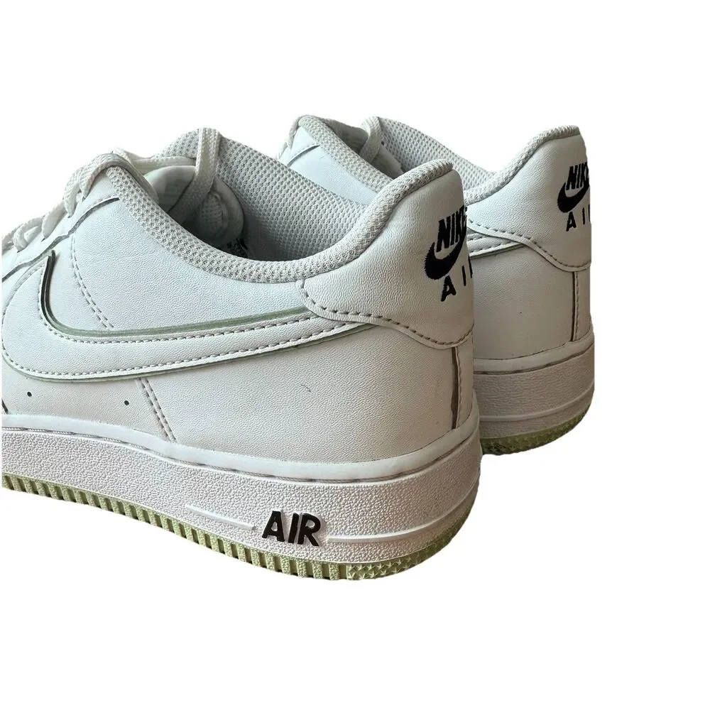 Nike Air Force‎ 1 GS AF1 Low White Honeydew Youth SIZE 7 Casual Shoes CT3839-108